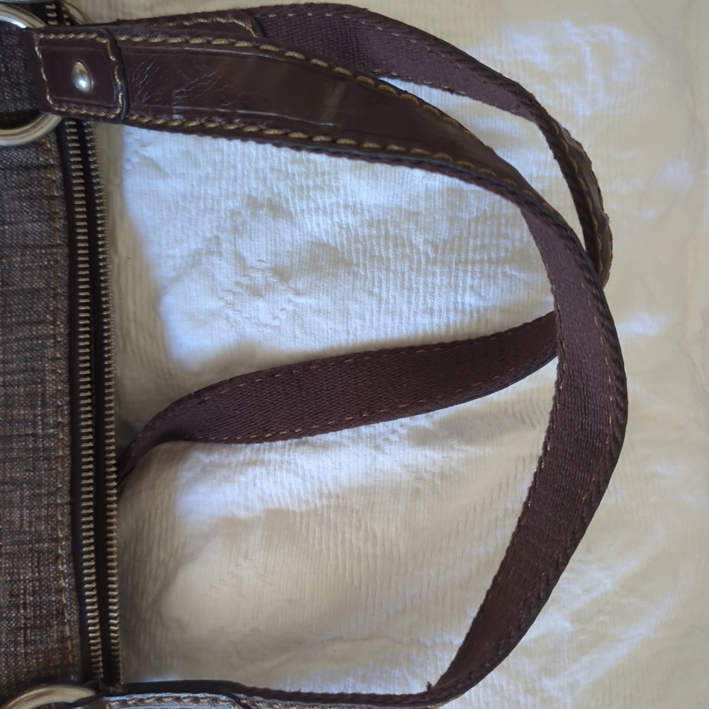 Fossil Colorful Canvas Stripes Adj Strapcrossbody… - image 2